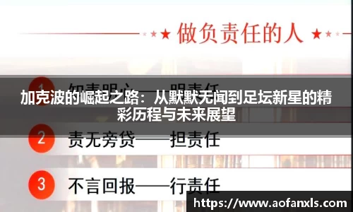 加克波的崛起之路：从默默无闻到足坛新星的精彩历程与未来展望