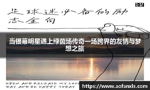 当银幕明星遇上绿茵场传奇一场跨界的友情与梦想之旅